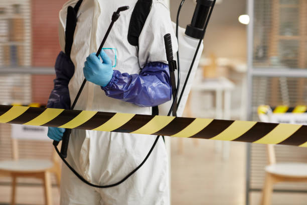 Professional Blood Cleanup technician working in Camden, AR